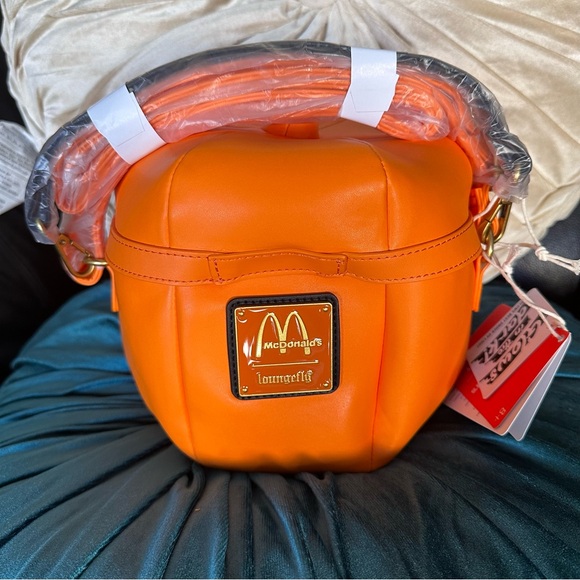 McDonald’s Halloween Bucket Glow in the Dark Loungefly Crossbody Bag: BNWT - Picture 6 of 14